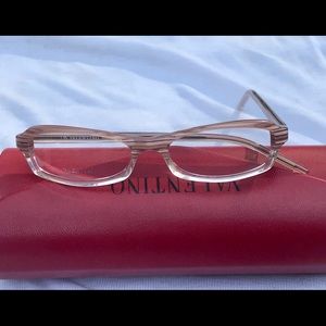 Valentino eyeglasses pink frames